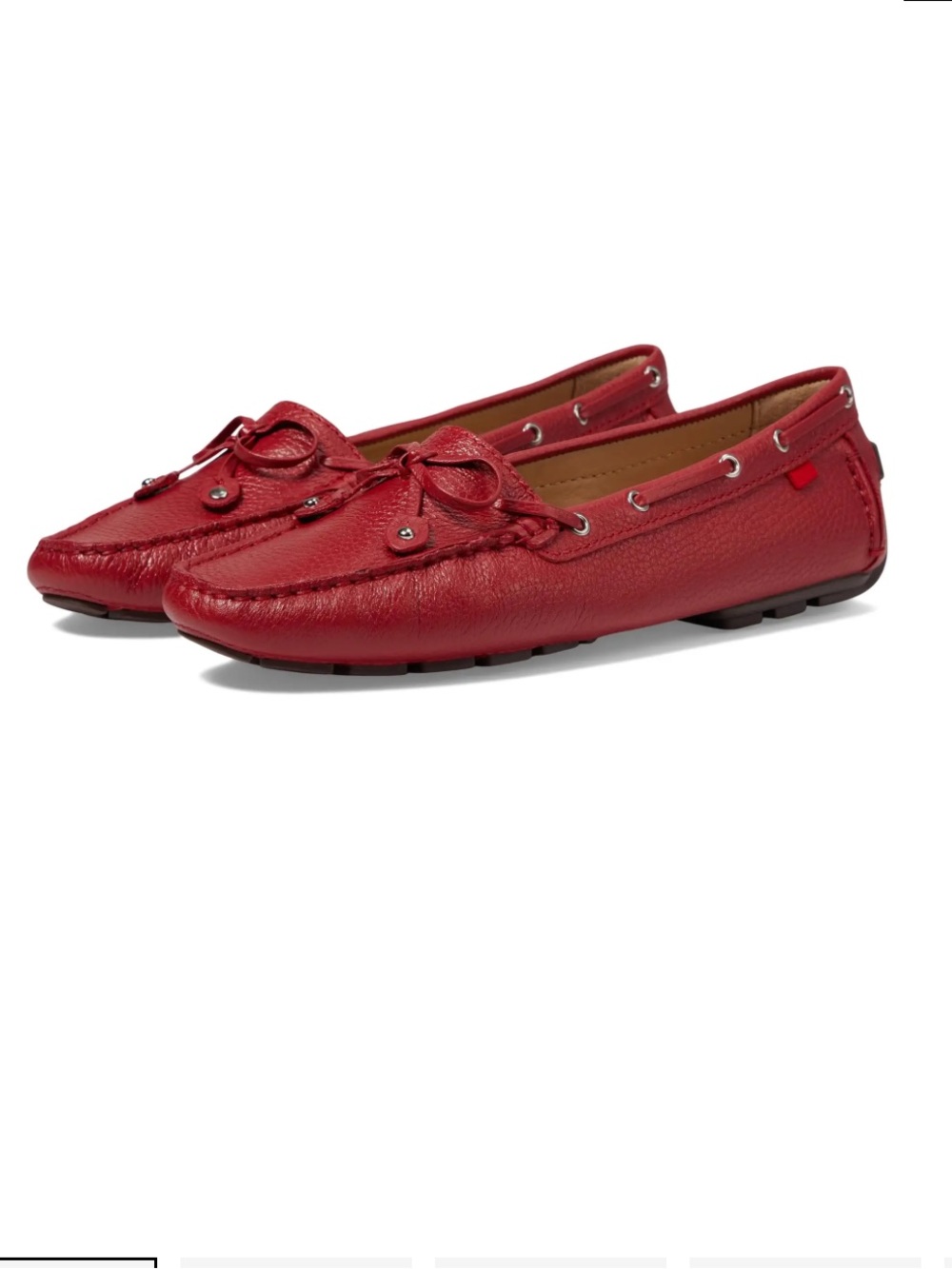 Marc Joseph New York Womens Cypress Hill Tiebow Driver Loafer Size 9.5